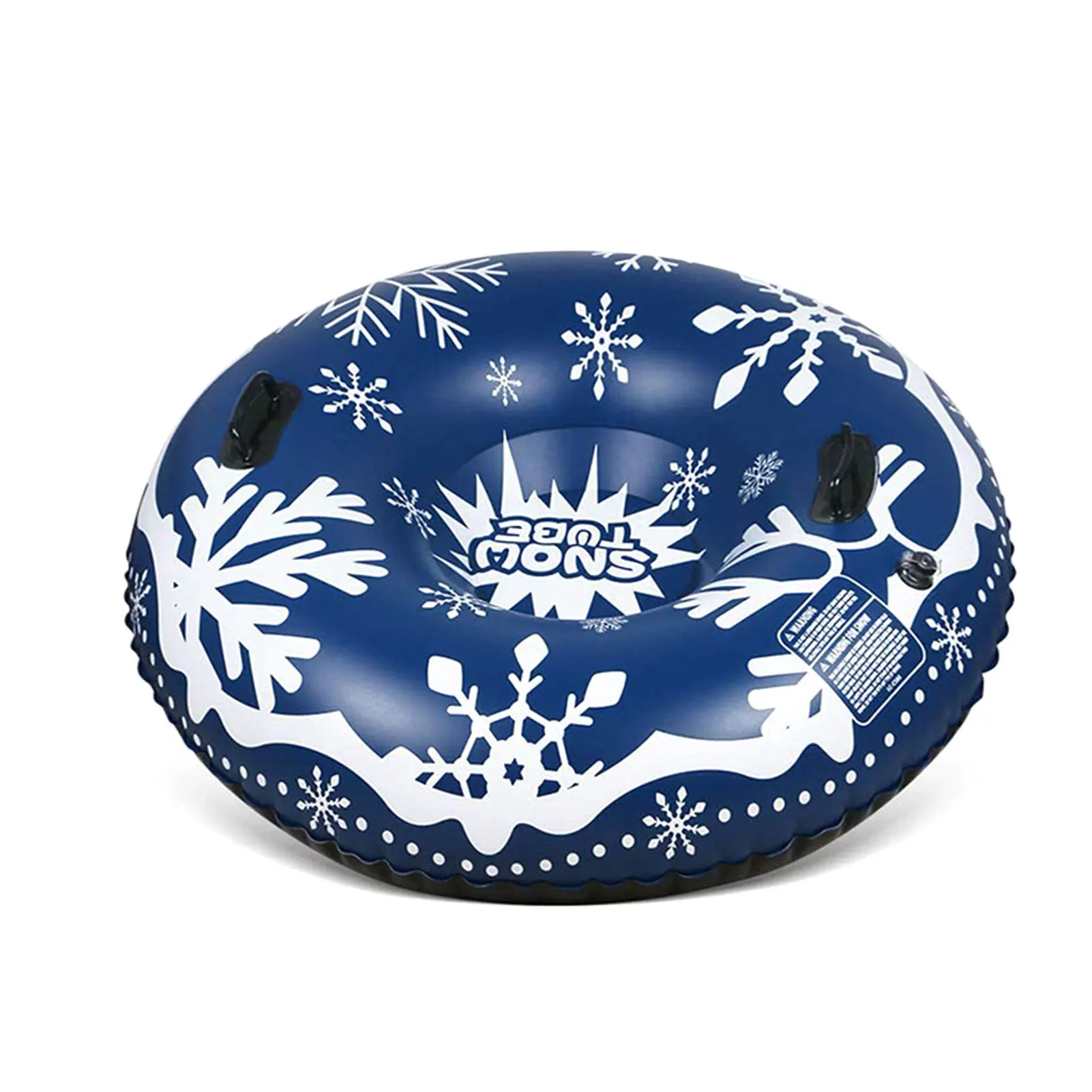 43in Snow Tube With Handle Larger Thickened Iatable Snow Sled Ski Circle Skiing Board For Skiing Equipments Toys
