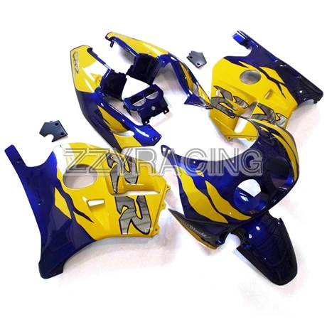 Выполните Обтекатели Наборы для Honda CBR250RR MC22 1990 1991 1992 1993 1994 CBR250RR MC22 впрыска ABS Пластик кузов цвет желтый, синий; размеры 34–43 - Цвет: As Photo Shown