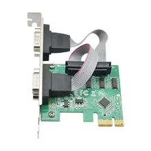 pci-e card RS232 COM port dual serial port card PCI-E to RS232 9-pin serial port card PCI to serial port expansion card PCI-E цена pci-e card RS232 COM port dual serial port card PCI-E to RS232 9-pin serial port card PCI to serial port expansion card PCI-E цены онлайн