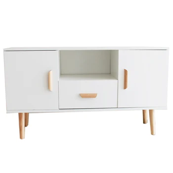 

Video cabinet Bedroom Study Living Room Office White Portable Detachable TV Stand Cabinet Console with Drawers Table AU Ship