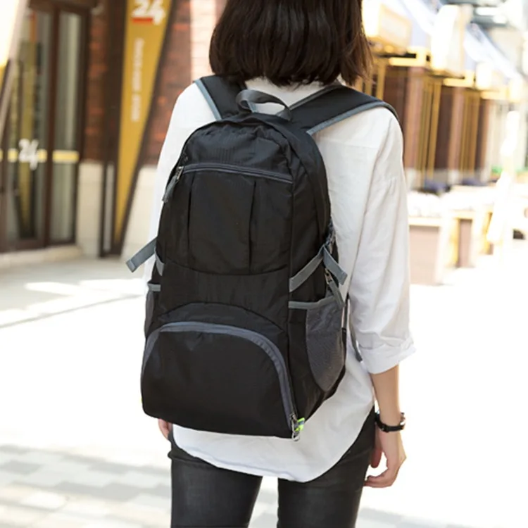 

2019 New JIULIN fashion Leisure Multifunctional Waterproof Nylon Folding Mountaineering Large Capacity Outdoor Sports Backpack