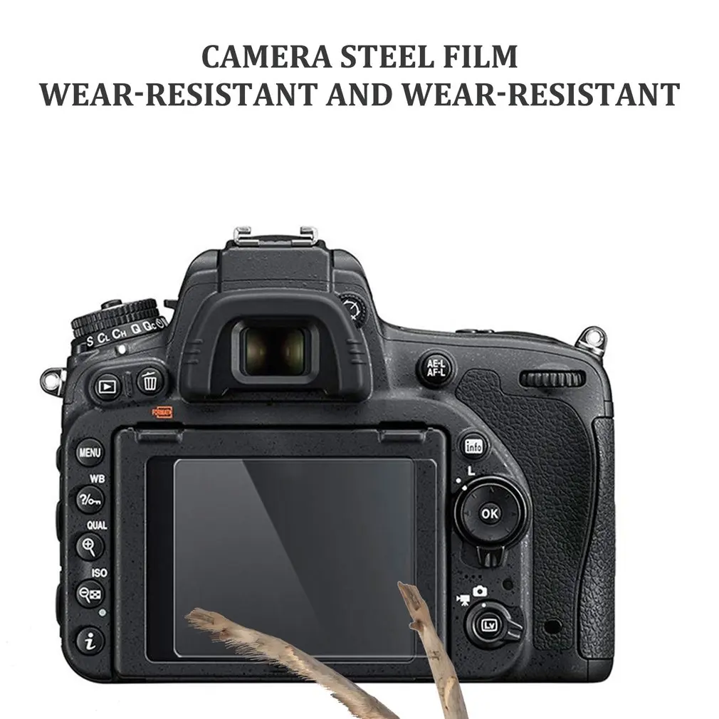 Закаленное стекло протектор для Nikon D3100 D3200 D3300 D3400 D3500 DSLR камеры ЖК-экран Защитная пленка Diaplay защита