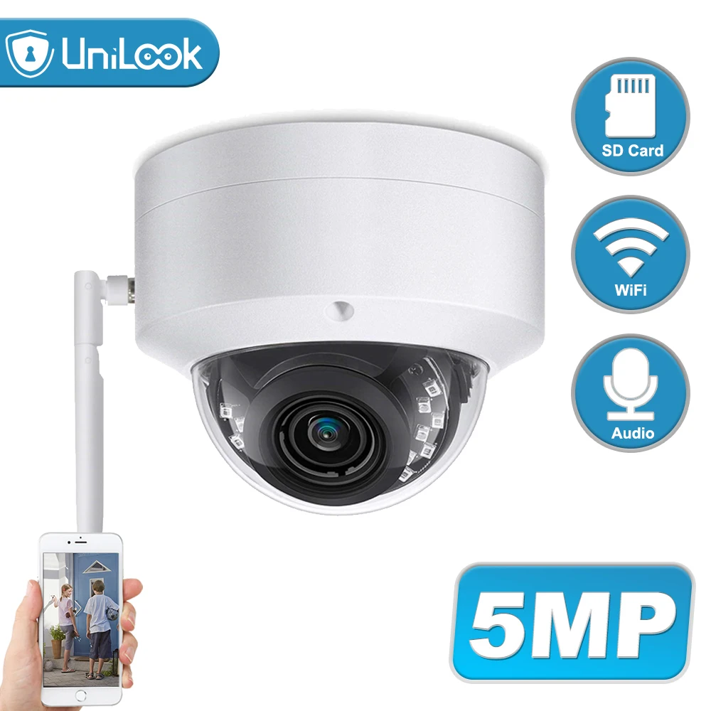 IP камера Unilook 5 МП Wi Fi Onvif|Камеры видеонаблюдения| |