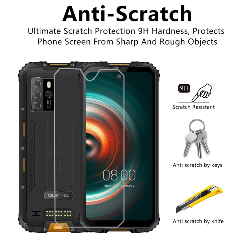 Oukitel WP10 5G закаленное стекло для защиты экрана защитная стеклянная пленка