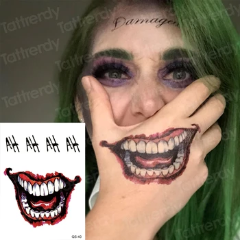 

Waterproof Temporary Tattoo Sticker Rose Flower Hand Tatoo 3D Halloween Body Decal Art flash fake tattoos for women men boys