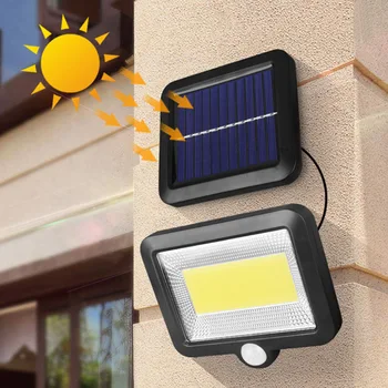 

COB 128LED Solar Motion Sensor Wall Light Outdoor Waterproof Garden Lamp Solar Lamp Street Lamp Garden Decoration Dropshipping