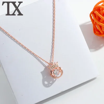 gold necklace Ожерелье Корейская Драма ТВ случайное открытие День Мода для женщин кулон brincos орнамент - Окраска металла: gold necklace