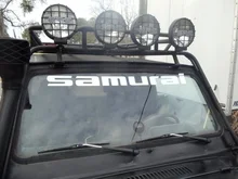 

For SAMURAI - Windshield Banner/Window Banner Car SUV Decal