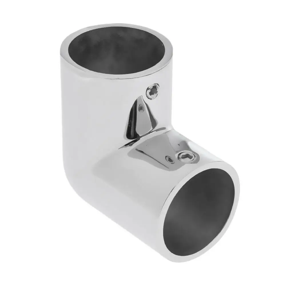 Boat Hand Rail Fitting 90 Degree 1" Elbow 316 Stainless Steel Marine
