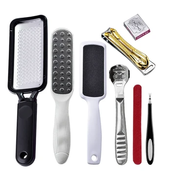 

Pedicure Kit 8PCS Professional Pedicure Rasp Foot File Cracked Skin Corns Callus Remover