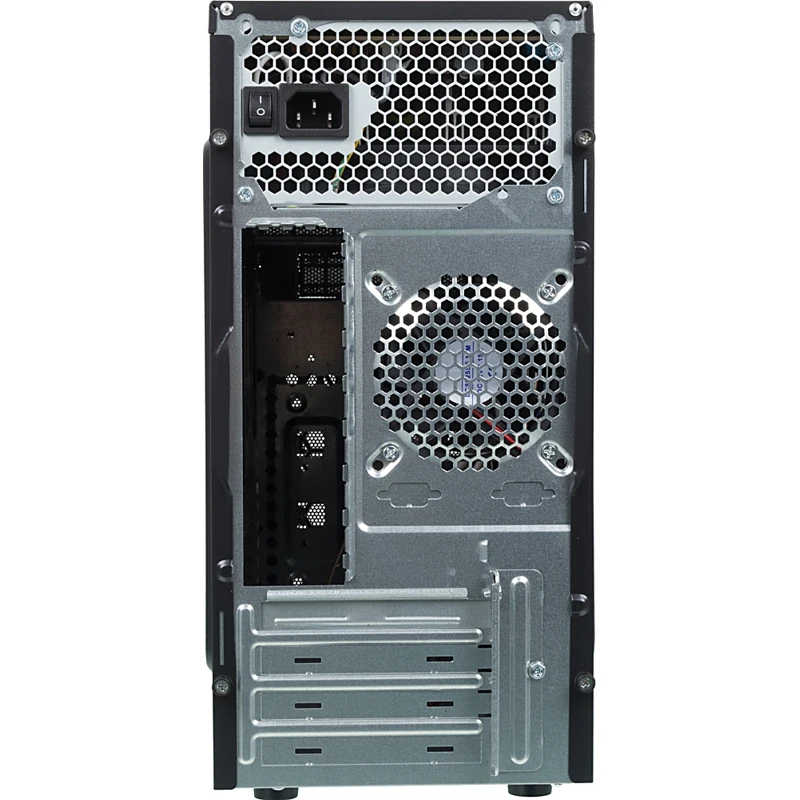 Корпус Formula FM-602 черный 450W mATX 2x120mm 2xUSB2.0 audio
