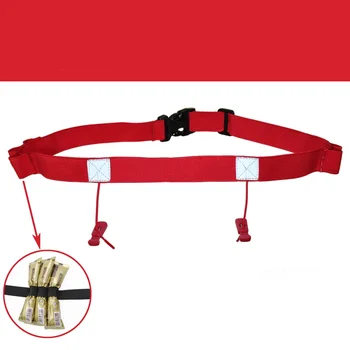 

Number Belt Adjustable lightweight durable flexible unning Bib Holder For Running Cycling Triathlon Marathon
