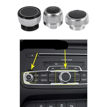 

8X0919070B Volume Knob Rotary Button Switch Power Button Without Navigation For- A1 Q3 2011-2018