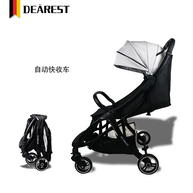  Derest Baby Trolley With Portable And Fast Receipt Can Sit On Reclining Aluminium Alloy Frame Baby 