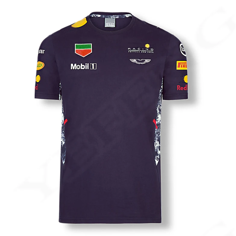 2020 год Спортивная футболка для мотокросса F1 Red Color Bull Team Racing Джерси с коротким