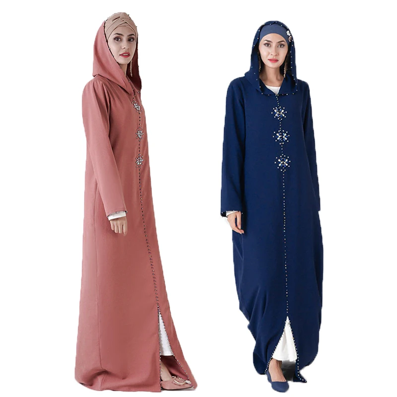 Арабская Исламская абайя Турция хиджаб мусульманское платье одежда женский