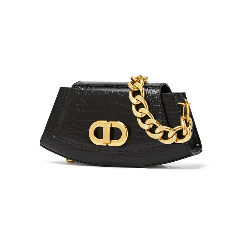 Metal Chain Armpit Bag Hobos 2021 New All-match Handbag Fashion Niche Design Shoulder Women Handbags | Багаж и сумки