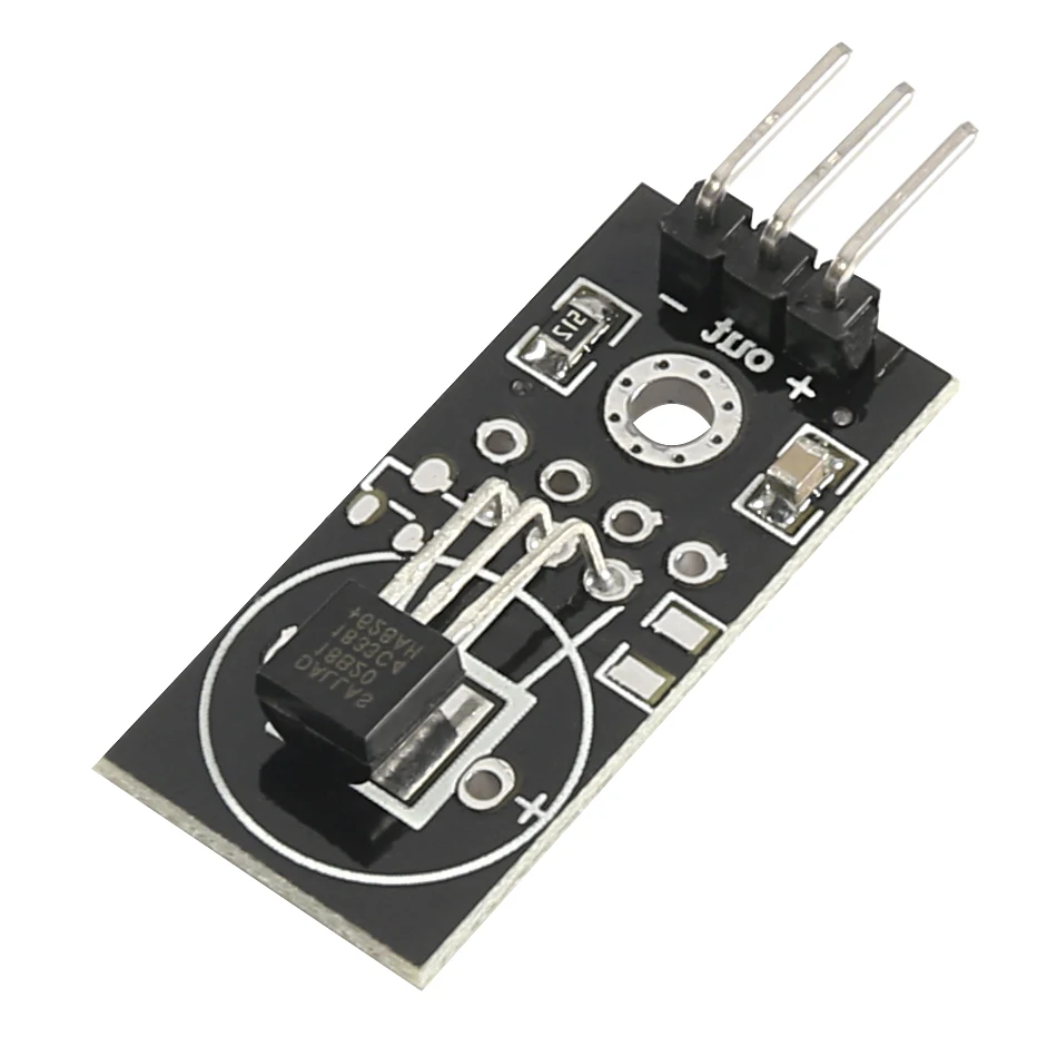 Newest Digital DS18B20 Black Temperature Measurement Module Detection Sensor Board Fit For arduino DC 5V Dupont Wire | Инструменты