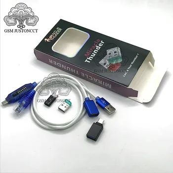 

gsmjustoncct miracle thunder dongle with miracle edl cable with mriacle boot jigs function as same as like miralce key / box