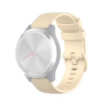 

Rondaful New Smart Replacement Watch Band Soft Breathable Silicone Sport Bracelet Wristband For Garmin Vivomove3s/4s Ticwatch C2