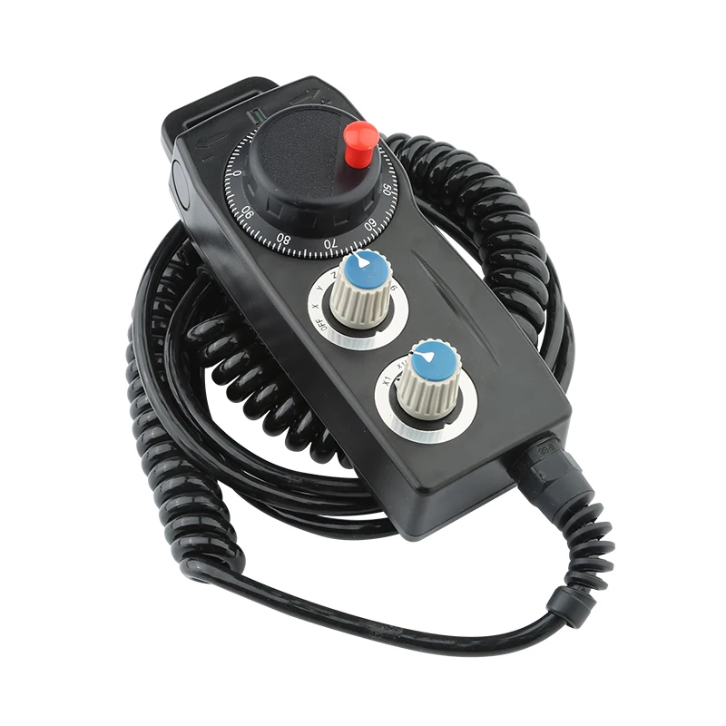 Cnc手動パルス発生器mpgユニバーサルサスペンションハンドルsyntec社