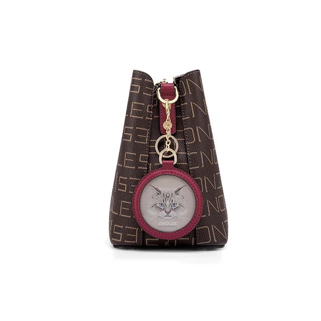 Cnoles Brand Letter Luxury Crossbody Bag Handbag 5