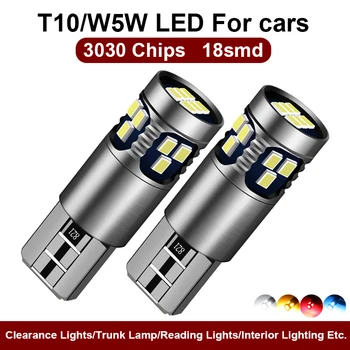 

2X T10 W5W LED Car Interior Reading Light Marker Lamp For ford mondeo mk4 mk3 focus mk1 mk2 kuga c/s-max mustang galaxy explorer