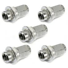  5x For Toyota Chrome Corolla Camry RAV4 Lug Nuts For Lexus For Scion Wheel Hub Nut 90084-94002 9008494002 90942-01058 9094201058 