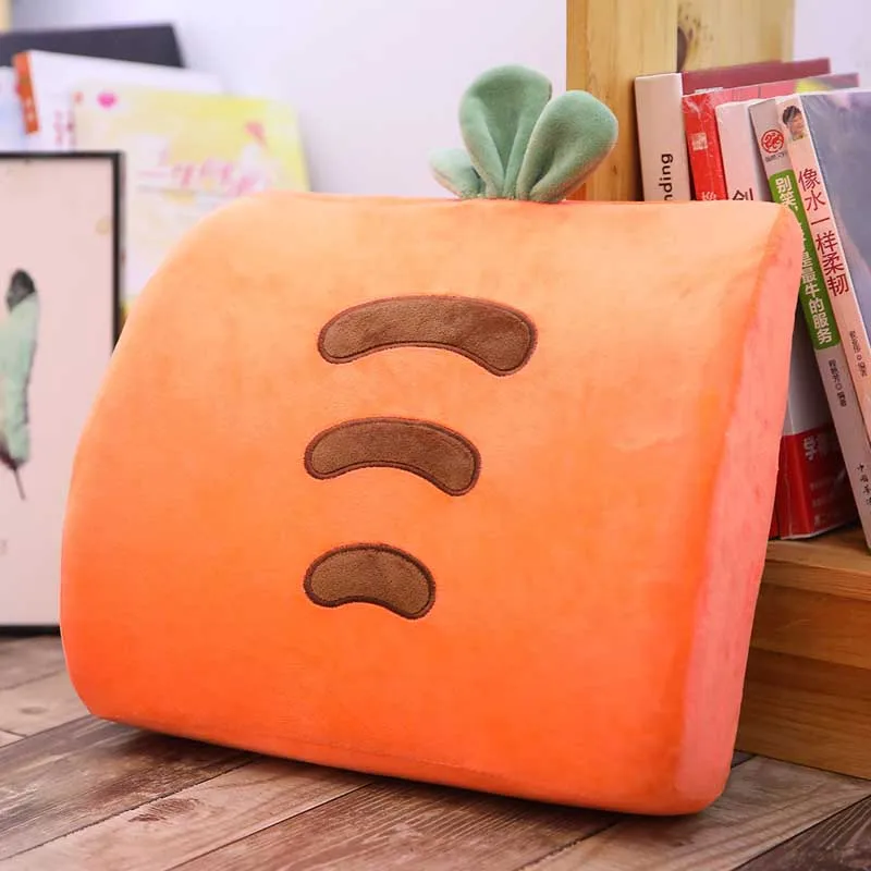 Мультяшная Подушка сиденья копчик, ортопедический пенный наполнитель Memory Foam массажный подушка на спинку стула спальный коврик массаж в офисе каллипийский подушка