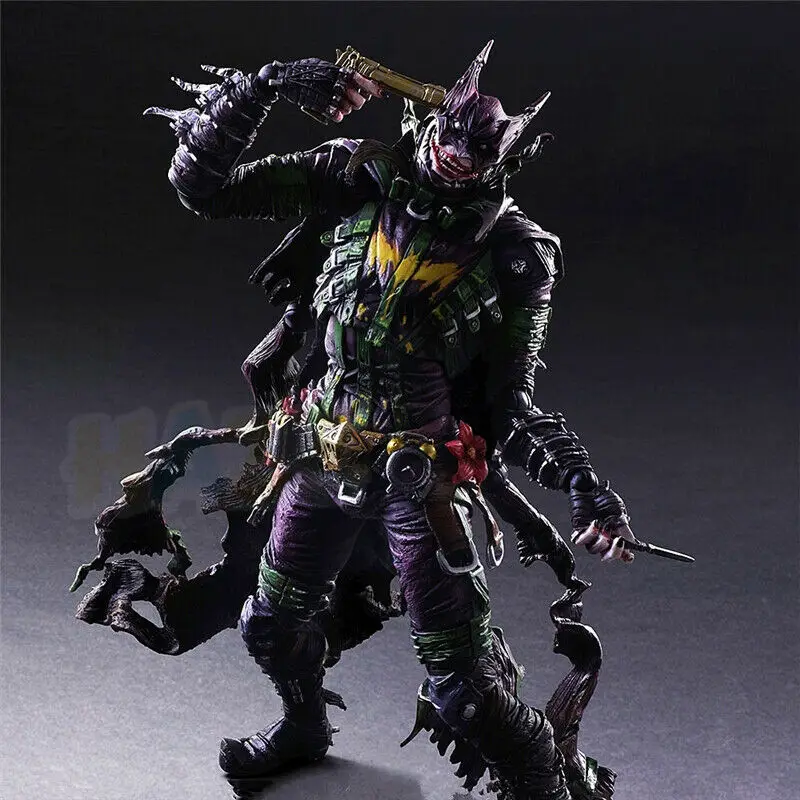 DC Comics Play Arts Kai Batman Rogues Gallery Joker PVC Action Figure Toy Model Collection Batman F