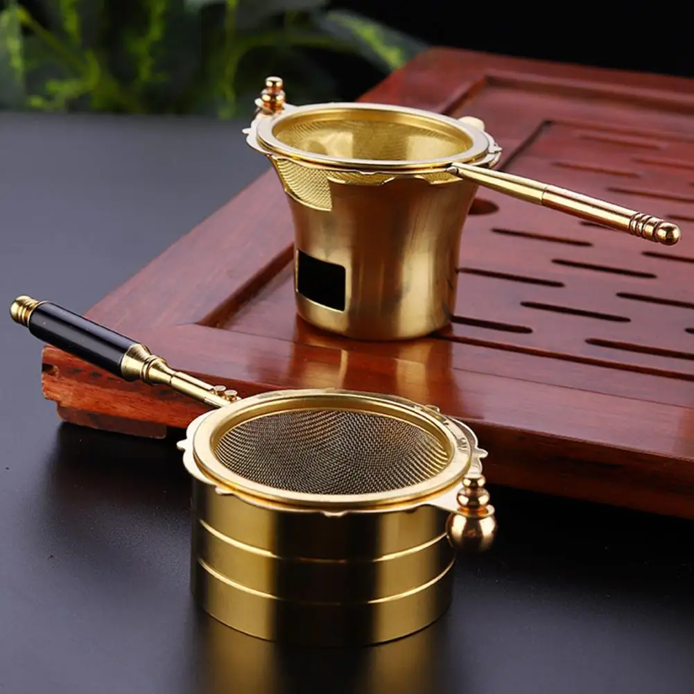 Tea Leaf Filter with Handle Food Grade Tea Coffee Strainer Fine Mesh