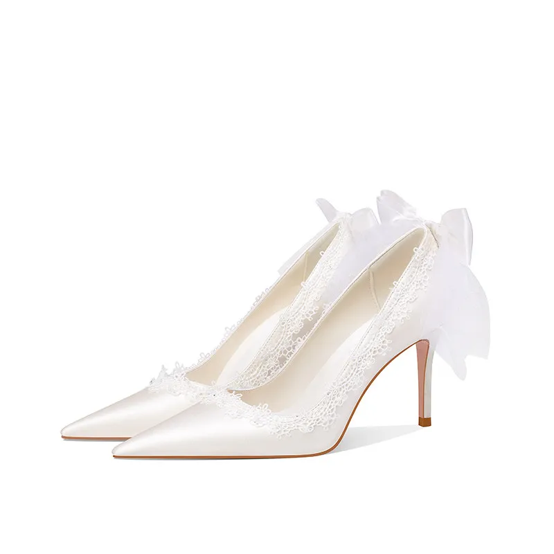 chaussures-de-mariee-en-satin-blanc-a-talons-aiguilles-pour-femmes-nœud-en-dentelle-pointue-robe-de-banquet-grande-taille-chaussures-simples-pour-femmes-automne-nouveau