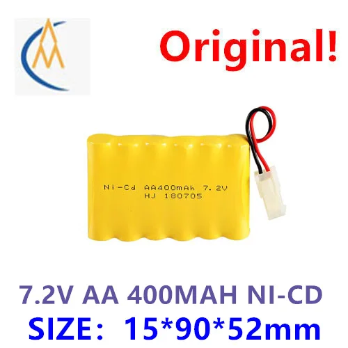 7.2V 400mAh NICD Battery for Huanqi HQ 516 558 549 RC Tank RC Vehicle 2 Pack 7.2V 400mAh NICD Battery for Huanqi HQ 516 558 549 RC Tank RC Vehicle 2 Pack