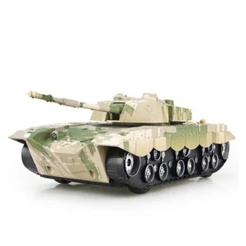

Tiger Tank Children's Model Toy with Flash Sound Effect Sound and Light Track Inertia Toy