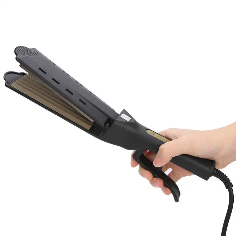 Alisador de cabelo 4 engrenagens ajuste temperatura
