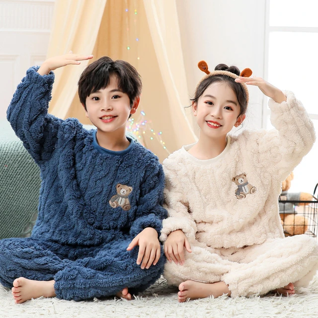 Buy Premium Fleece Night Suit (T-Shirt & Pant Set/Night Dress/Nightwear)  Pack of 1 (4 to 6 Years Kids) Brown at Amazon.in