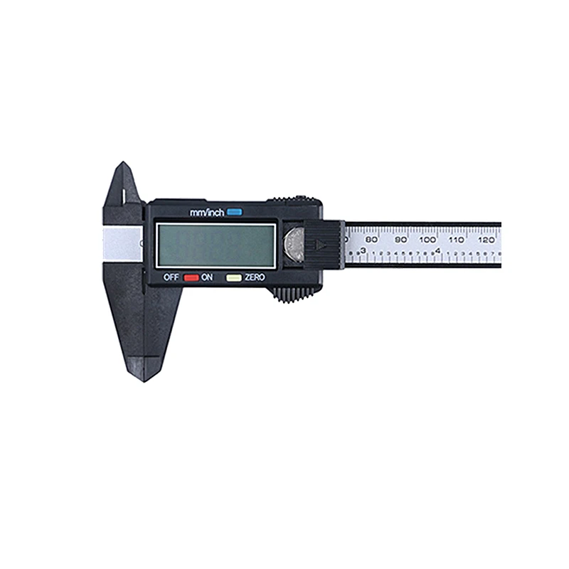 Calibrador digital de 150 mM, calibrador deslizante electrónico Herramienta  digital de precisión Micrómetro Pantalla LCD grande TUNC Sencillez