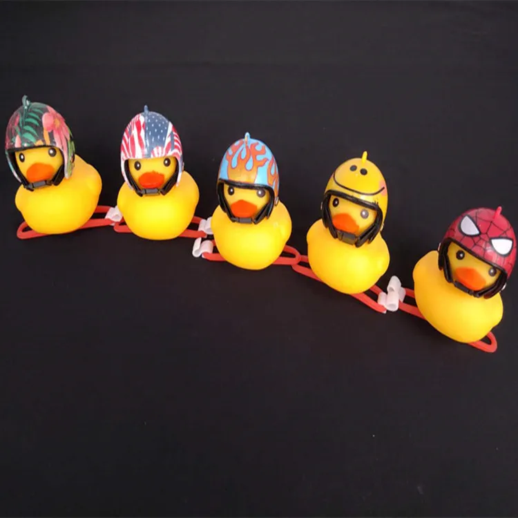 

Douyin Bicycle Breaking Wind Duck Helmet Motorcycle Cute Small Yellow Duck Safe Riding la ba deng Hot Selling