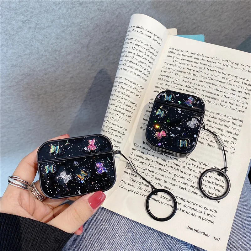 Силиконовый чехол для Apple Airpods 1 2 креативный защитный беспроводных Bluetooth
