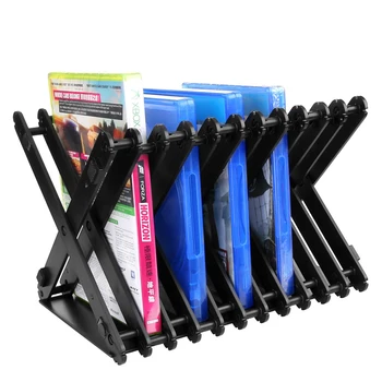 

Game Accessories Foldable Multi-angle Disc Bracket Game Storage Stand for PS4 dor NS Disc Storage Rack Game Disc Holder Shell