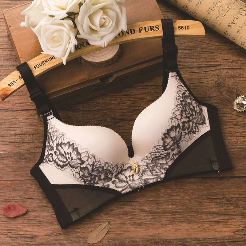 Сексуальный кружевной бюстгальтер пуш-ап, нижнее белье, женский бюстгальтер, корректирующий бюстгальтер без косточек, бюстгальтеры для женщин, дамское нижнее белье, нижнее белье