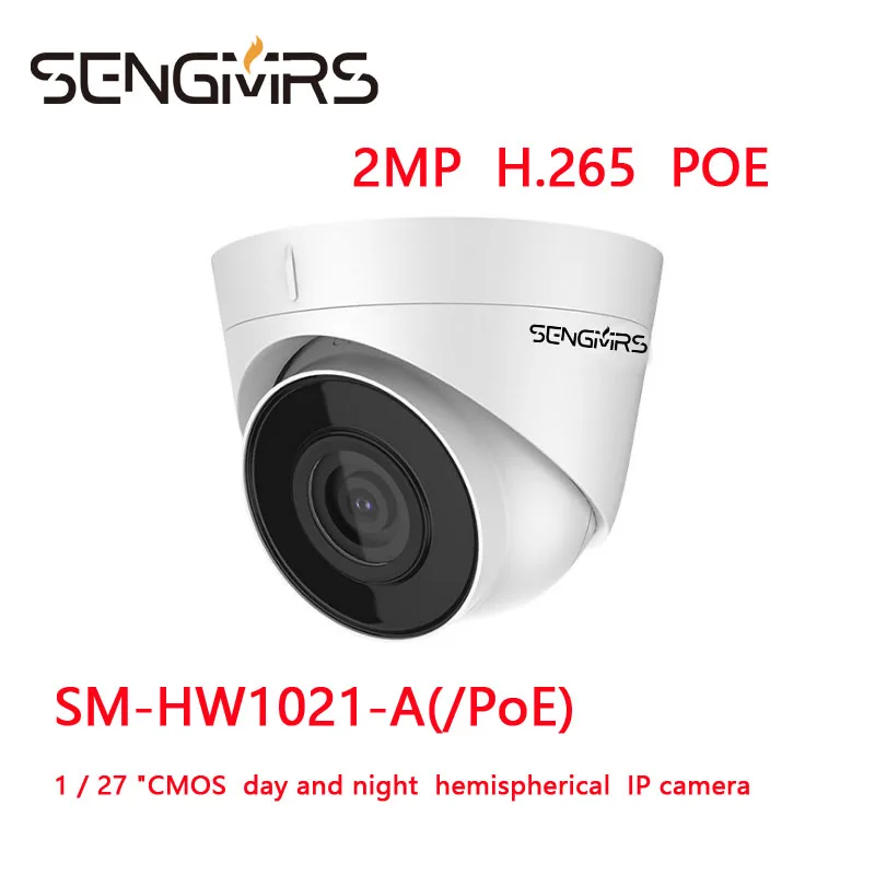 SENGMRS купольная камера IP камера CCTV securit PoE 2MP