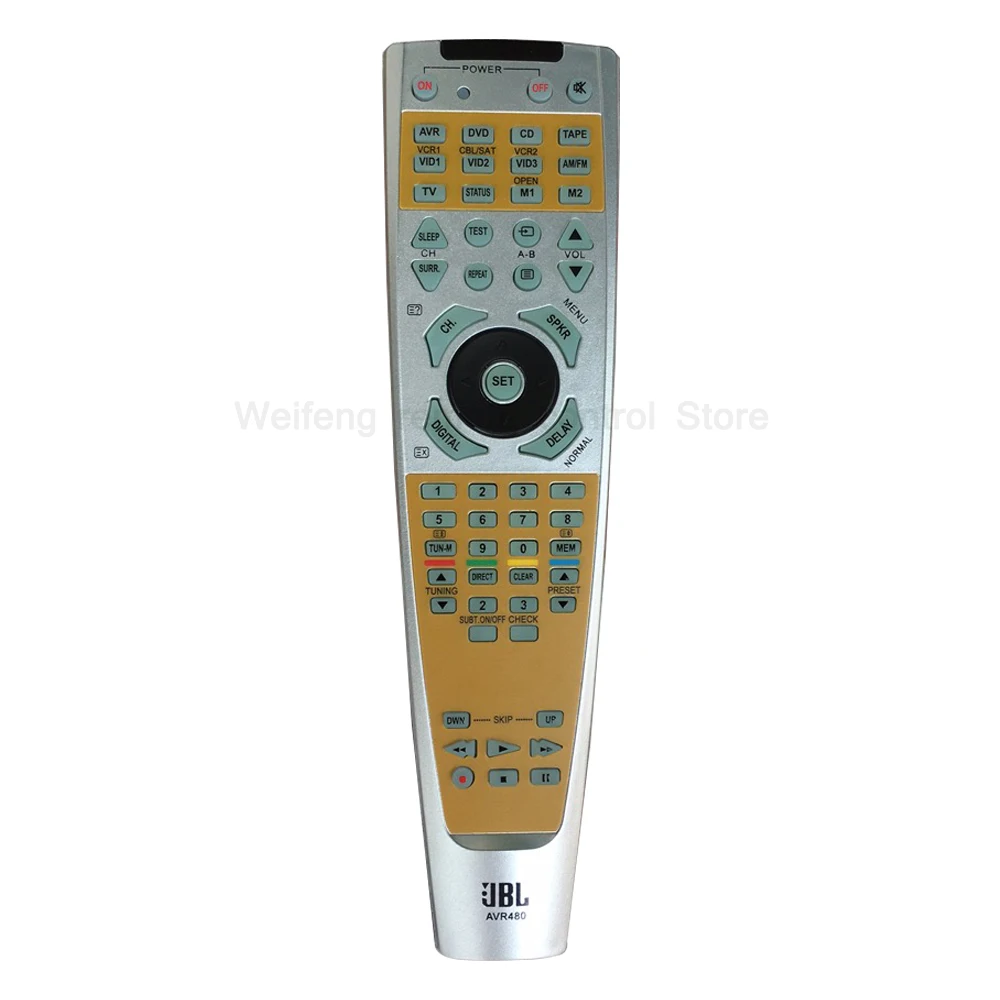 

NEW Replacement AVR480 For JBL AUDIO/VIDEO RECEIVER Remote control