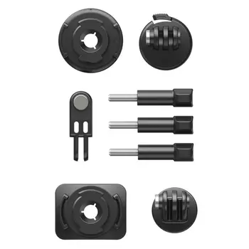 

Mounting Kit with Pivot Arm 1/4-inch Screw Adapter Quick-release Base Flat/Curved Adhesive Mount For Original DJI Osmo Action