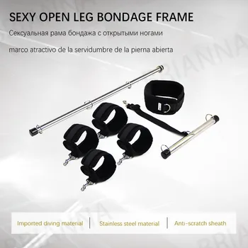 BDSM Sex Toys Fetish Role Play Bondage Binding Collar Sex Bondage Set Handcuffs Can Be Disassembled Frame Adult Couple Sex Games