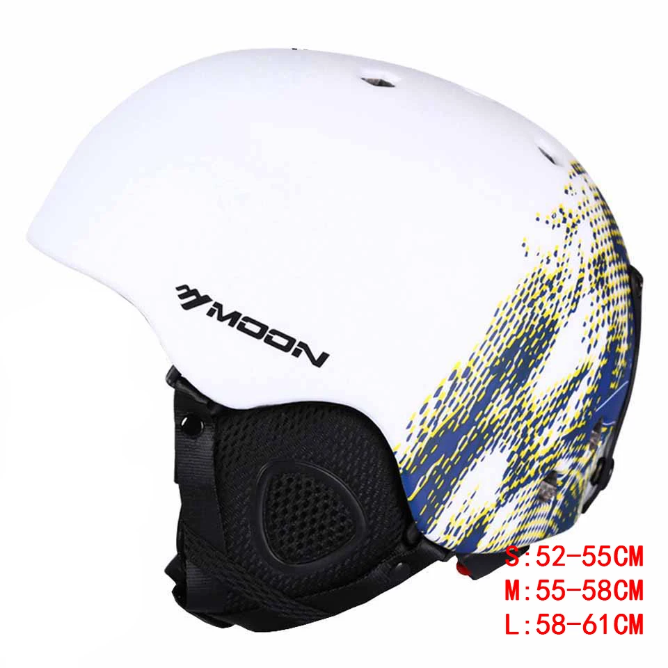 Распродажа! Лыжный шлем для взрослых и детей, лыжный шлем, защитный шлем для скейтборда, сноуборда - Цвет: Gradient blue L2S11