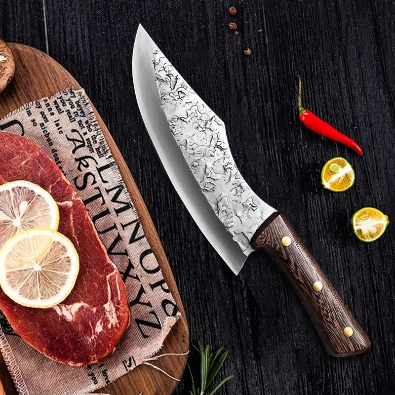 Kitory Slicing Carving Knife 12 Brisket Knife for Meat Turkey Cutting  Forged German High Carbon Steel Granton Metadrop Series - AliExpress