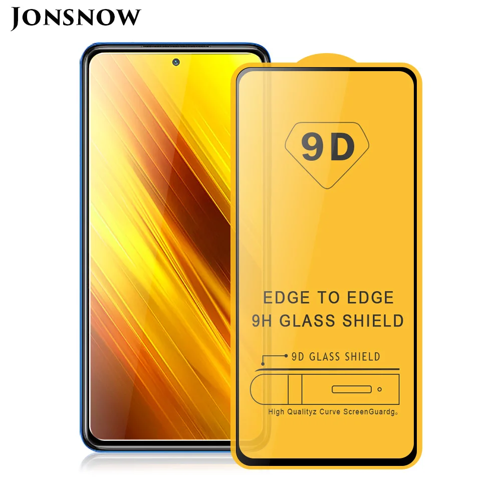 9D закаленное стекло для Xiaomi Poco X3 объектива камеры Защитная пленка NFC 6 67 дюйма