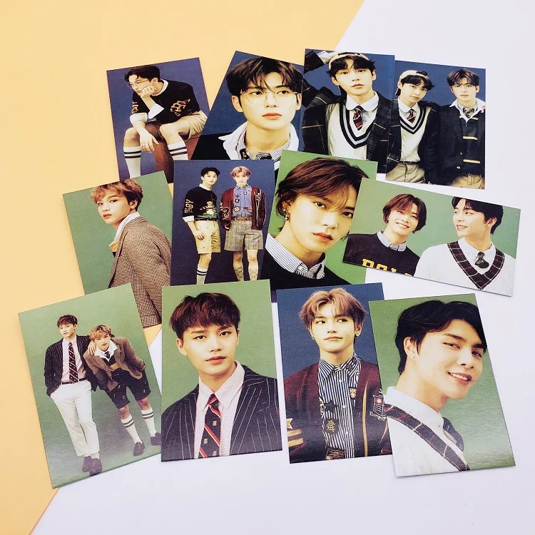 KPOP NCT127 Lee Mark Taeyong Ten Mini Truck Star Photos Random Card Polaroid New Peripheral Celebrity Inspired | Украшения и