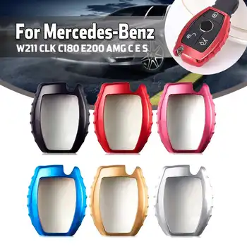 

TPU Remote Key Case Cover For Mercedes-Benz W211 CLK C180 E200 for AMG C E S Class